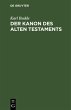 Der Kanon des Alten Testaments (eBook,... - Bild 1