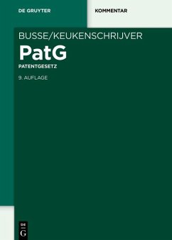 Cover Patentgesetz (eBook, PDF)