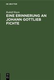 Eine Erinnerung an Johann Gottlieb Fichte (eBook, PDF)