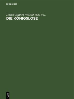Cover Die Königslose (eBook, PDF)