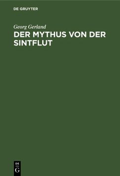 Cover Der Mythus von der Sintflut (eBook, PDF)