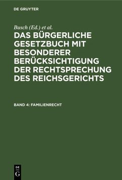 Cover Familienrecht (eBook, PDF)