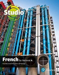 Cover Studio for National 4 French Student Book