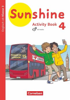 Sunshine 4. Schuljahr. Baden-Württemberg, Hessen, Niedersachsen - Activity Book - Schröder, Caroline;Kerler, Nadine;Bensmann, Inga