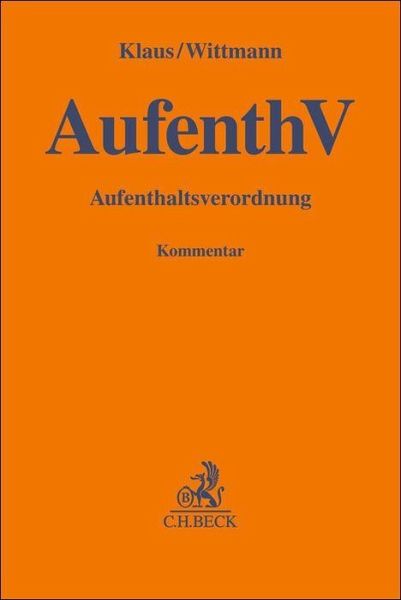 AufenthV AufenthV