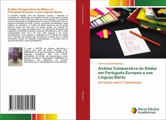 Análise Comparativa da Sílaba em Português Europeu e nas Línguas Bantu