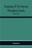 Proceedings Of The American Philosophical Society; Held At Philadelphia For Promoting Useful Knowledge (Volume Xlii)