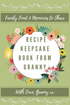 Recipe Keepsake Book From Granny - Co, Petal Publishing