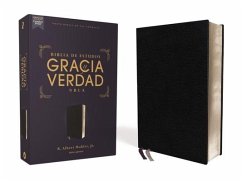 Nbla Biblia de Estudio Gracia Y Verdad, Piel Fabricada, Negro, Interior a DOS Colores - Vida