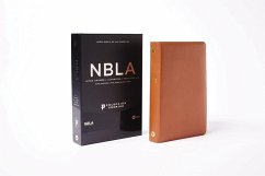 Nbla, Santa Biblia, Ultrafina, Letra Grande, Piel de Cabra, Caramelo, Colección Premier - Vida; Nbla-Nueva Biblia de Las Américas