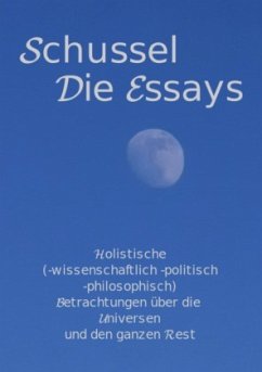 Cover Schussel Die Essays