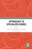 Approaches to Specialized Genres (eBook, ePUB)