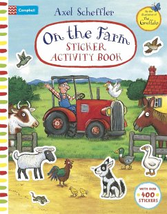 On The Farm Sticker Activity Book - Books, Campbell