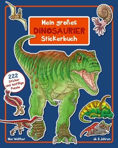 Dinosaurier Stickerbuch - Walther, Max