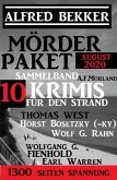 Mörder-Paket August 2020: Sammelband 10 Krimis für den Strand (eBook, ePUB)