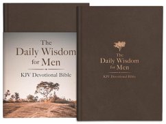 The Daily Wisdom for Men KJV Devotional Bible - Compiled By Barbour Staff