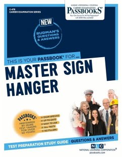 Master Sign Hanger (C-478): Passbooks Study Guide Volume 478 - National Learning Corporation