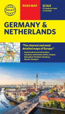 Philip's Germany and Netherlands Road Map - Philip's Maps