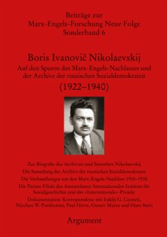 Cover Boris Ivanovic Nikolaevskij