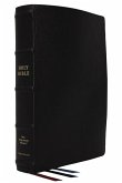 Nkjv, Large Print Verse-By-Verse Reference Bible, MacLaren Series, Premium Goatskin Leather, Black, Comfort Print