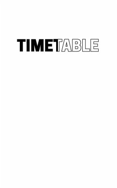 Timetable - Most, John; Pletsch, Martin