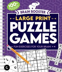 Brain Boosters - Large Print Puzzle Games - Publishing, Rainstorm