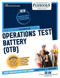 Operations Test Battery (Otb) (C-4787): Passbooks Study Guide Volume 4787 - National Learning Corporation