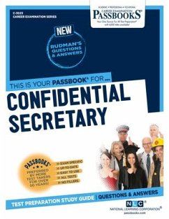 Confidential Secretary (C-3023): Passbooks Study Guide Volume 3023 - National Learning Corporation