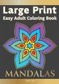 Easy Adult Coloring Book MANDALAS