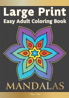 Easy Adult Coloring Book MANDALAS - Page, Pippa