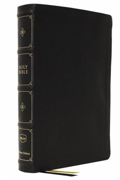 Nkjv, Large Print Verse-By-Verse Reference Bible, MacLaren Series, Leathersoft, Black, Comfort Print - Thomas Nelson