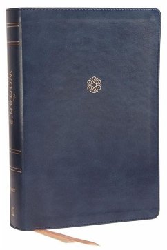 Niv, the Woman's Study Bible, Leathersoft, Blue, Full-Color, Thumb Indexed - Thomas Nelson