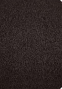 ESV Study Bible (Buffalo Leather, Deep Brown)