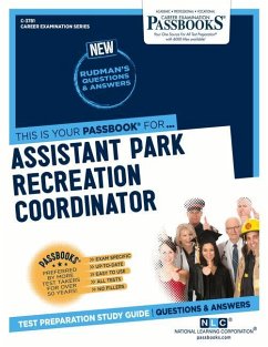 Assistant Park Recreation Coordinator (C-3781): Passbooks Study Guide Volume 3781 - National Learning Corporation