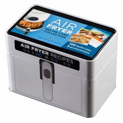 Air Fryer Recipe Card Collection Tin (White) - Publications International Ltd