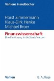 Finanzwissenschaft Finanzwissenschaft