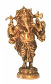 Ganesha stehend Messing