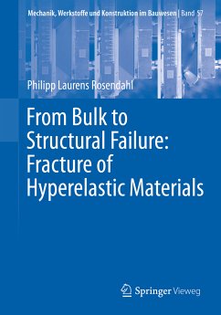 From Bulk to Structural Failure: Fracture of Hyperelastic Materials (eBook, PDF) - Rosendahl, Philipp Laurens