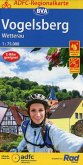 ADFC-Regionalkarte Vogelsberg Wetterau, 1:75.000, reiß- und wetterfest, GPS-Tracks Download