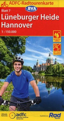 ADFC-Radtourenkarte 7 Lüneburger Heide /Hannover 1:150.000, reiß- und wetterfest, GPS-Tracks Download