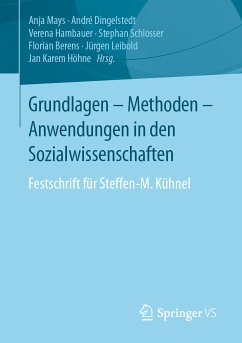 Grundlagen - Methoden - Anwendungen in den Sozialwissenschaften (eBook, PDF)
