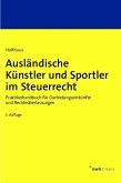 Ausländische Künstler und Sportler im Steuerrecht (eBook, PDF)