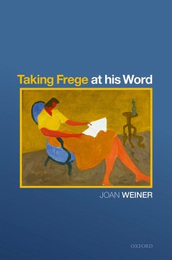 Taking Frege at his Word (eBook, ePUB) - Weiner, Joan