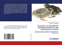 Cinnamon as photobiotic growth promoter on the performance of quail