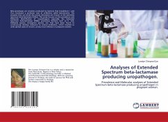 Analyses of Extended Spectrum beta-lactamase producing uropathogen.