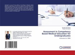 Assessment in Competency Based Medical Education for Undergraduates