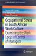 Occupational Stress in South African... - Bild 1