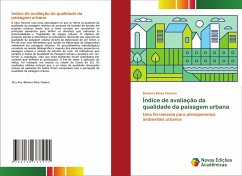 Índice de avaliação da qualidade da paisagem urbana - Klóss Teixeira, Bárbara