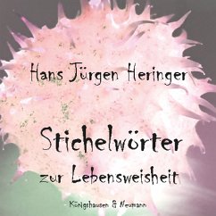 Cover Stichelwörter zur Lebensweisheit