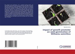 Impact of growth promoter on seed germination of Withania somnifera